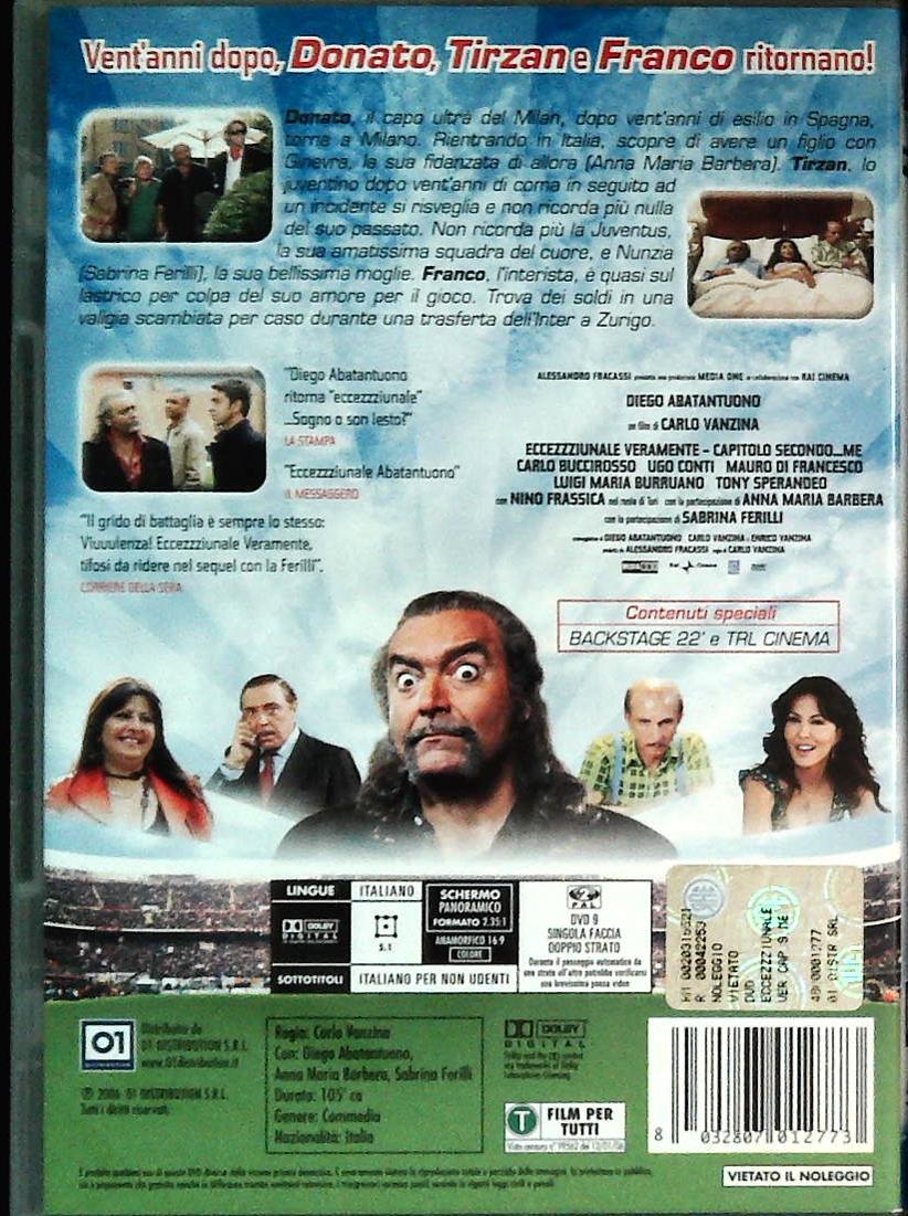 ECCEZZIUNALE VERAMENTE. CAPITOLO SECONDO ME... - DVD