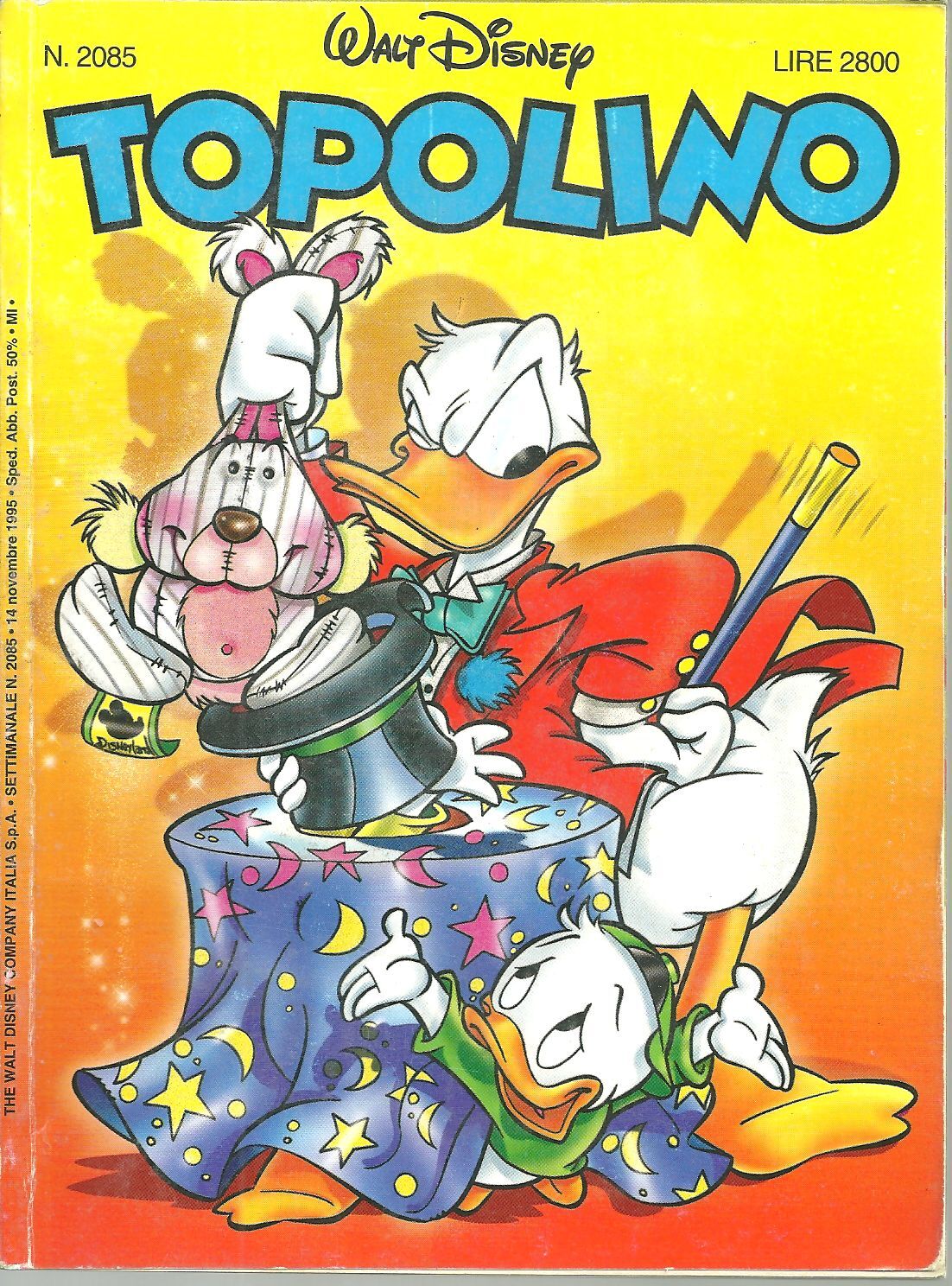 TOPOLINO N. 2066 - 14 NOVEMBRE 1995