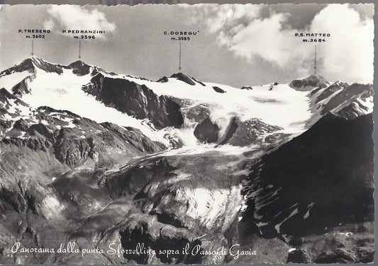 PANORAMA DALLA PUNTA SFORZELLINA SOPRA IL PASSO DI GAVIA - V