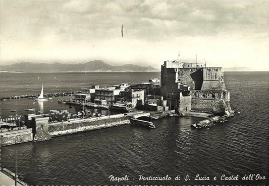 NAPOLI - PORTICCIUOLO DI S. LUCIA - V1955