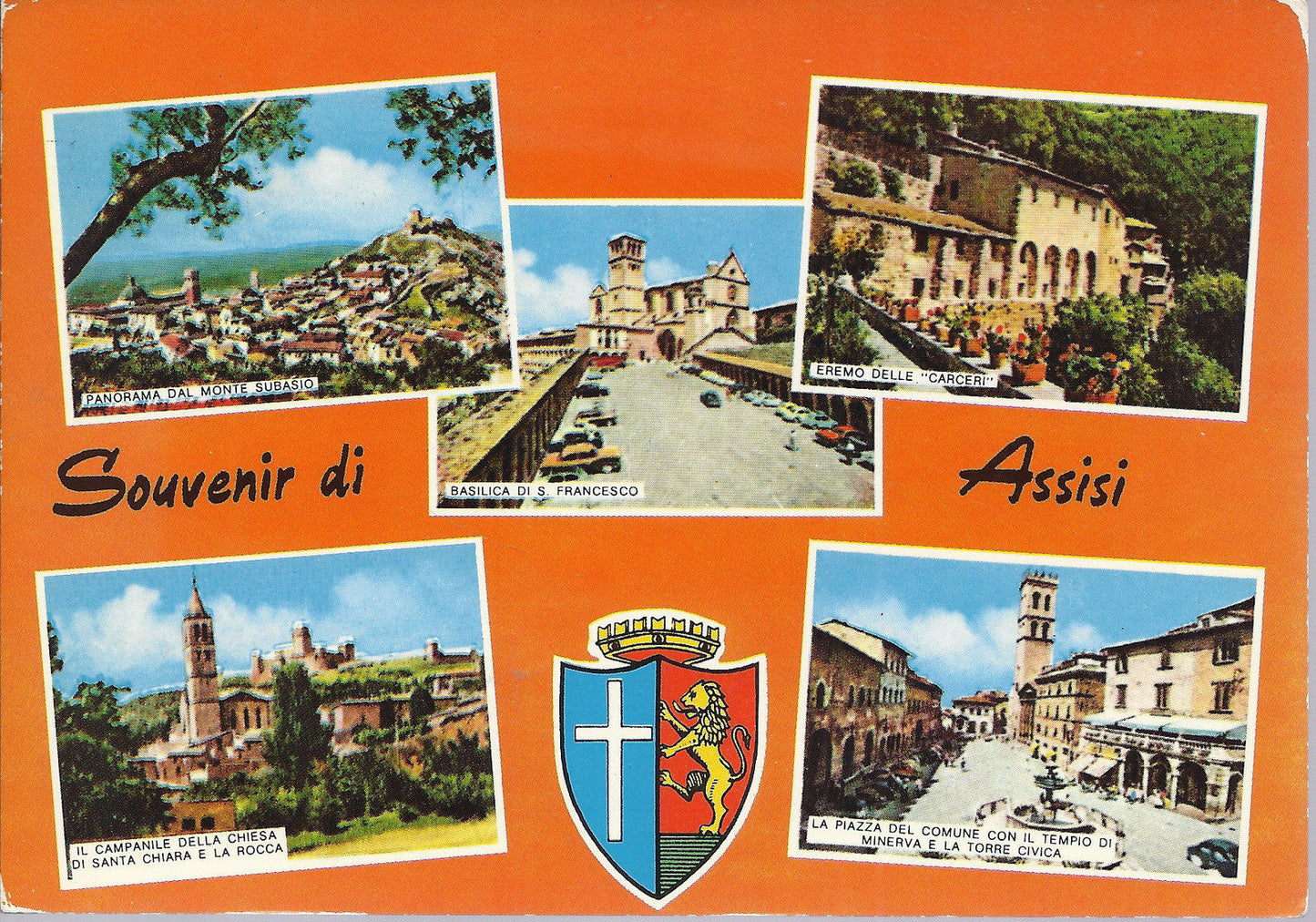 ASSISI - SOUVENIR - 5 VEDUTINE - V 1982 - FG