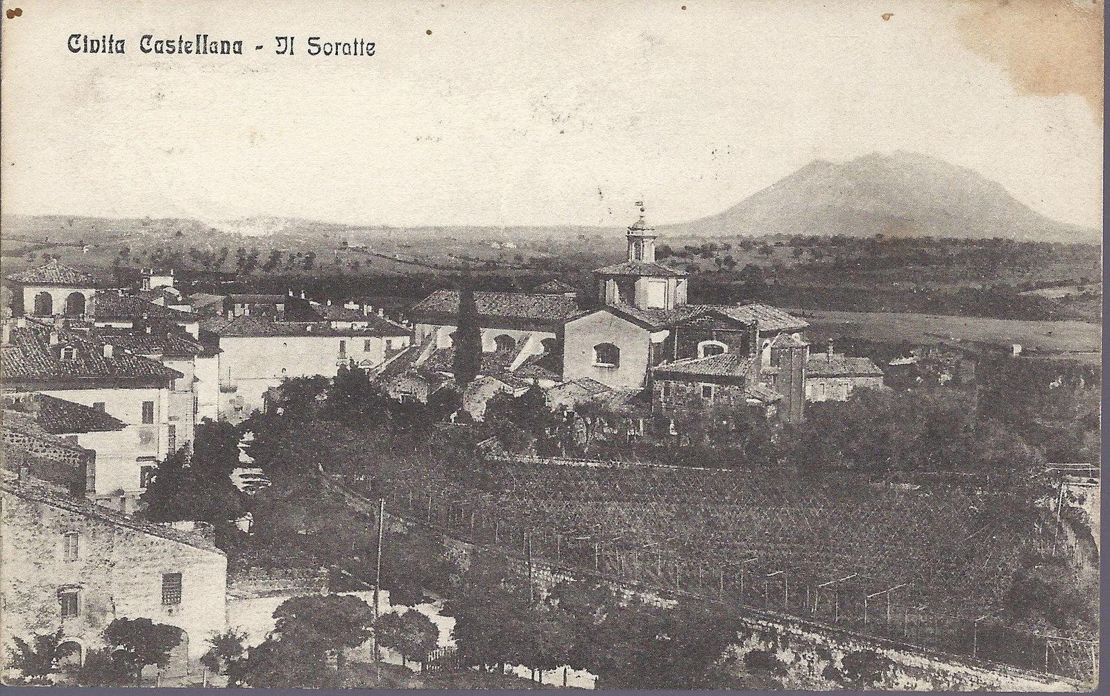 CIVITA CASTELLANA - IL SORATTE - V 1921 - FP