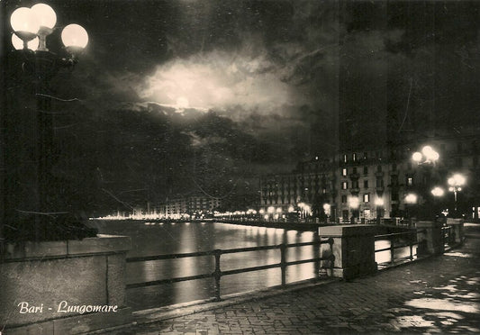 BARI - LUNGOMARE NOTTURNO - V1957