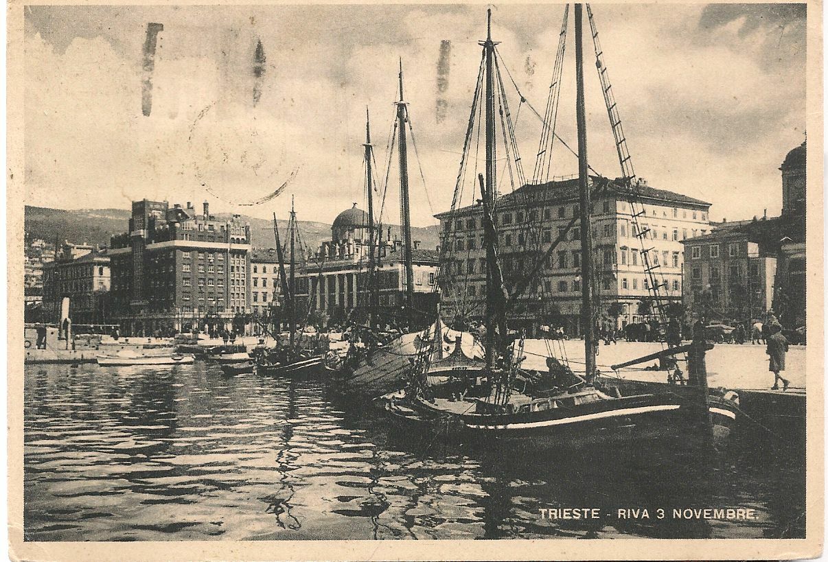 TRIESTE - RIVA 3 NOVEMBRE - V1950