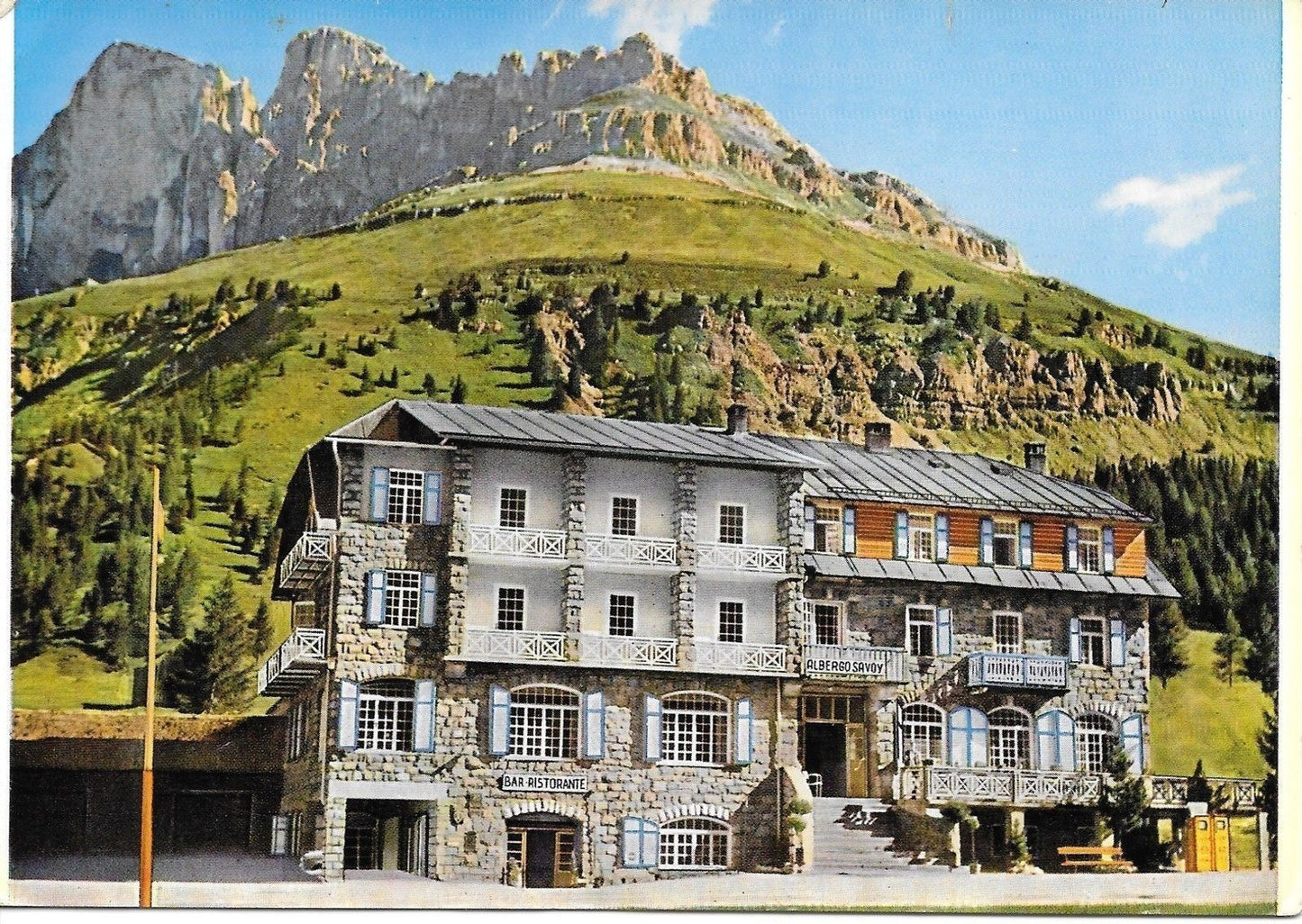PASSO DI COSTALUNGA - HOTEL SAVOY - V1962