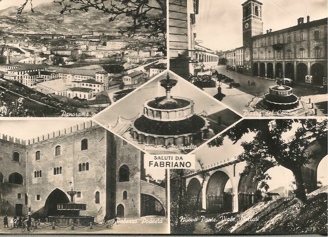 SALUTI DA FABRIANO - CINQUE VEDUTE - V1957