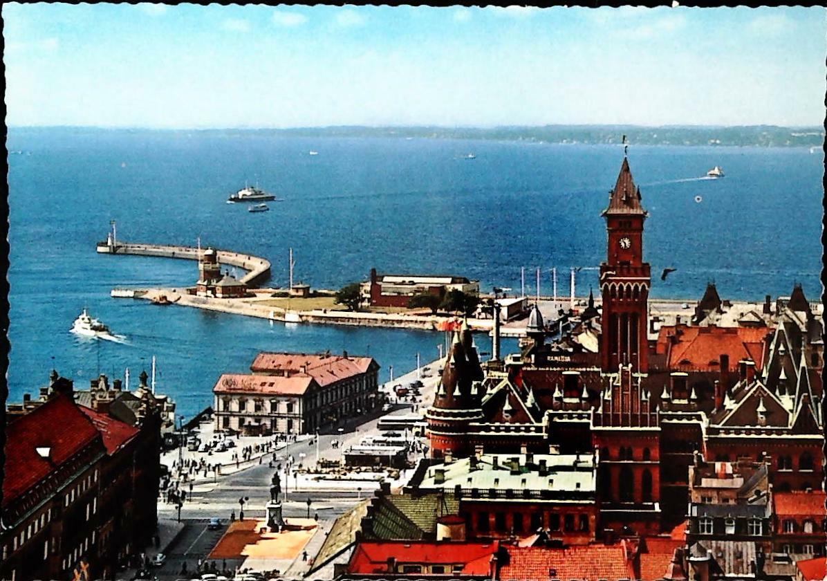 HALSINGBORG - SVEZIA - PANORAMA -  NV-