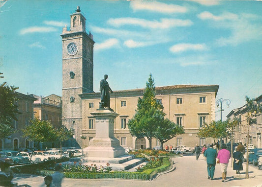 L'AQUILA -DEGLI ABRUZZI - PALAZZO DI GIUSTIZIA - NV