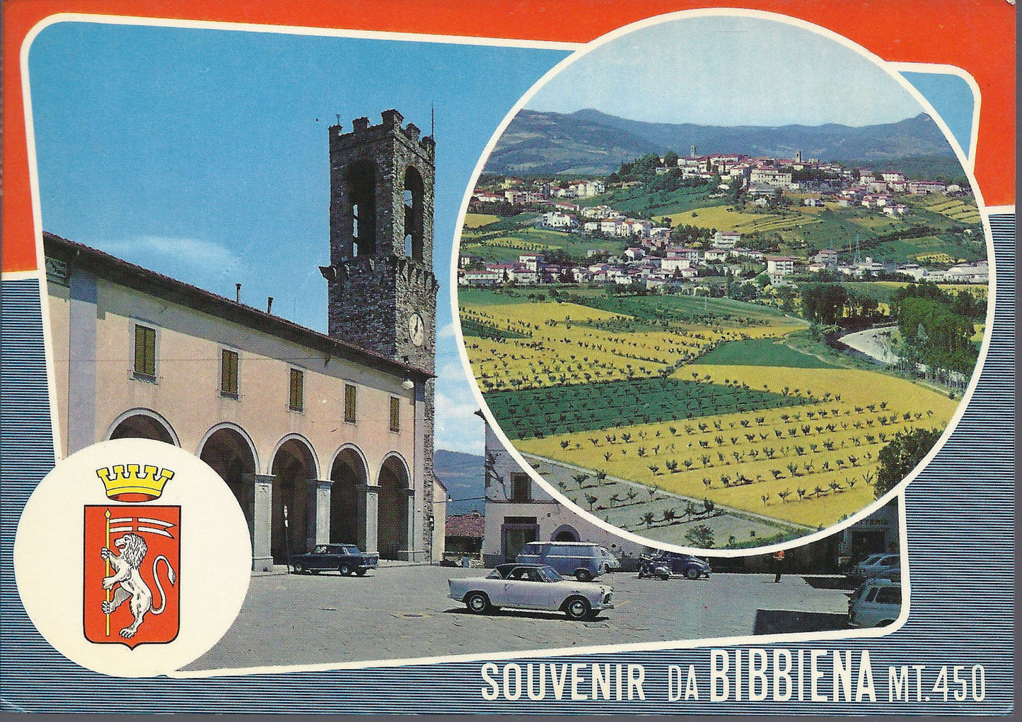 BIBBIENA - SOUVENIR - 2 VEDUTE - V 1982 - FG