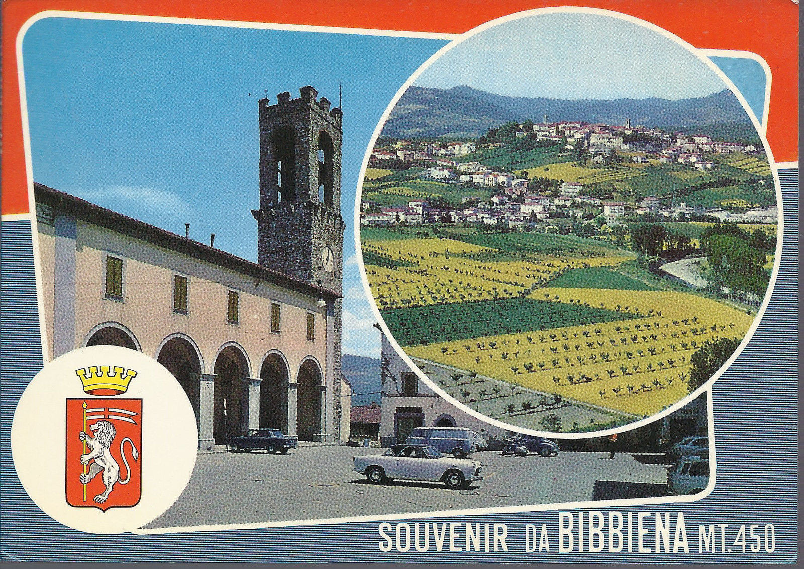 BIBBIENA - SOUVENIR - 2 VEDUTE - V 1982 - FG