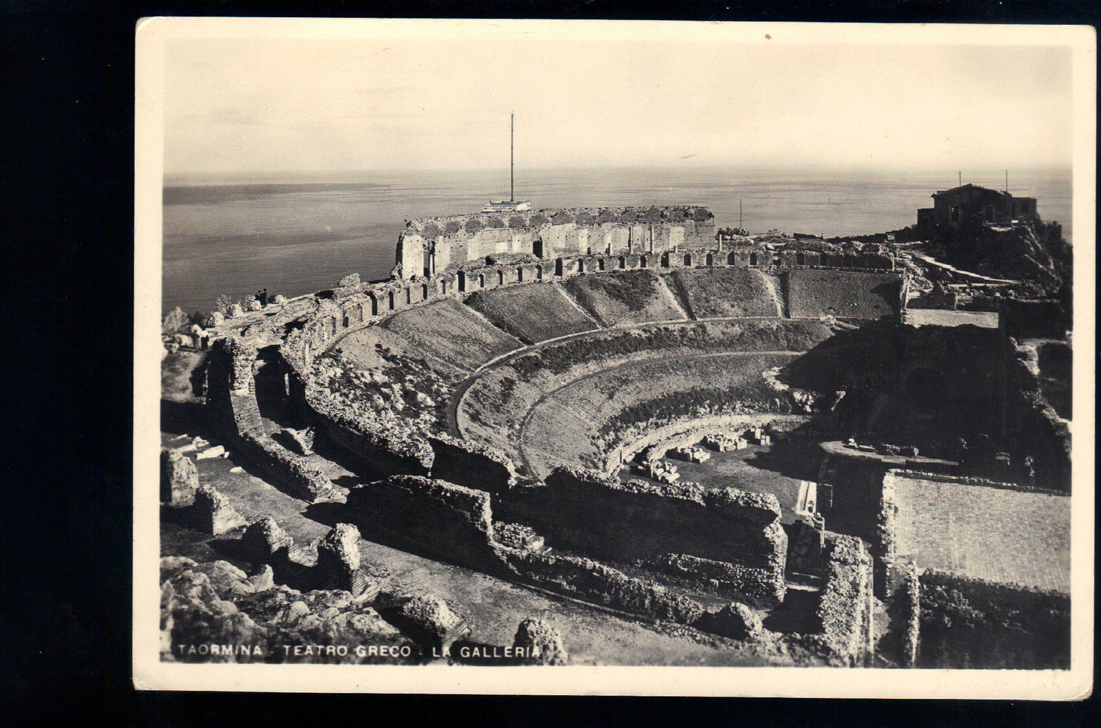 TAORMINA - TEATRO GRECO - LA GALLERIA - NV - XX CONGRESSO DI