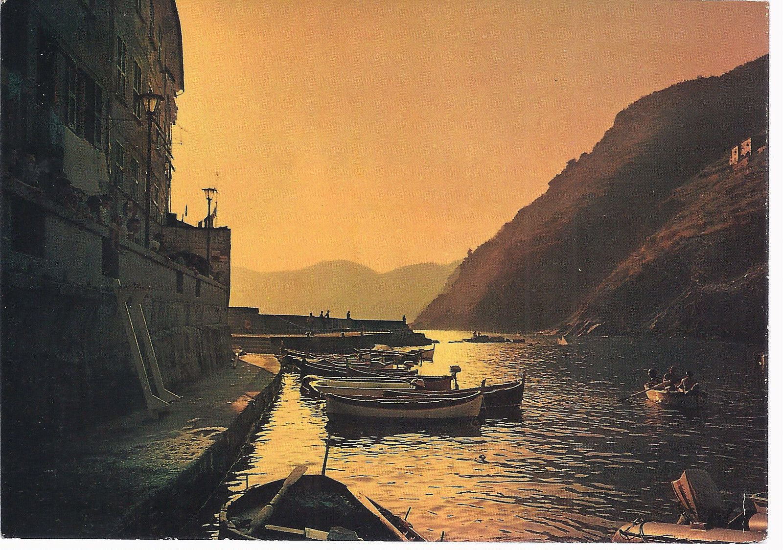 VERNAZZA - TRAMONTO - V 1986 - FG