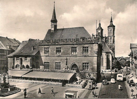 GOTTINGEN - RATAHUS UND JHOANNISKIRSCHE - V1964