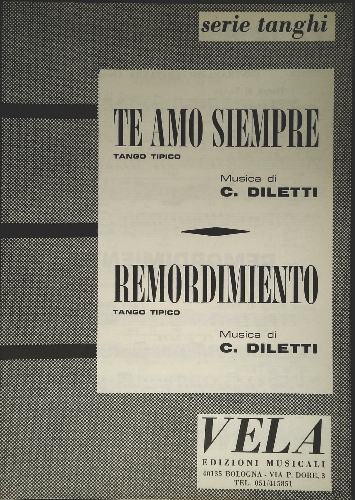 TE AMO SEMPRE- REMORDIMIENTO - SPARTITO-SHEET MUSIC