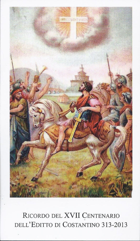 RICORDO DEL XVII CENTENARIO - EDITTO DI COSTANTINO - SANTINO