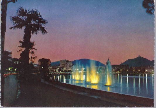 COMO - FONTANA - NOTTURNO - V 1969 - FG