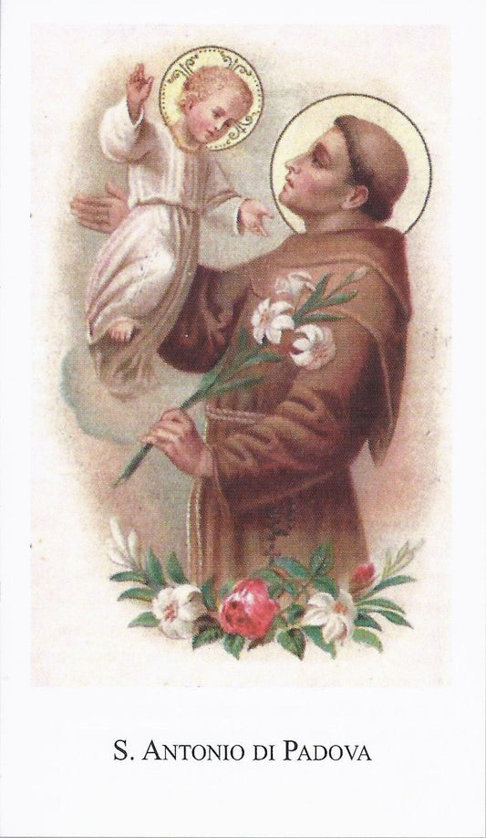 S. ANTONIO DI PADOVA - SANTINO - AS013-231 - Ed. Paco