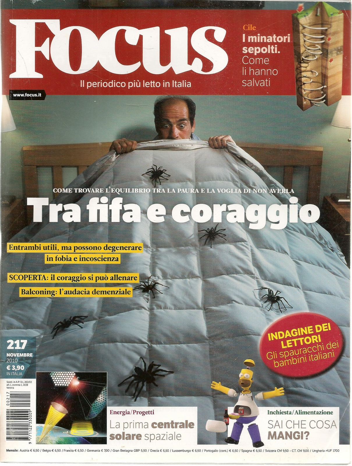 FOCUS N. 217 - NOVEMBRE 2010 - TRA FIFA E CORAGGIO