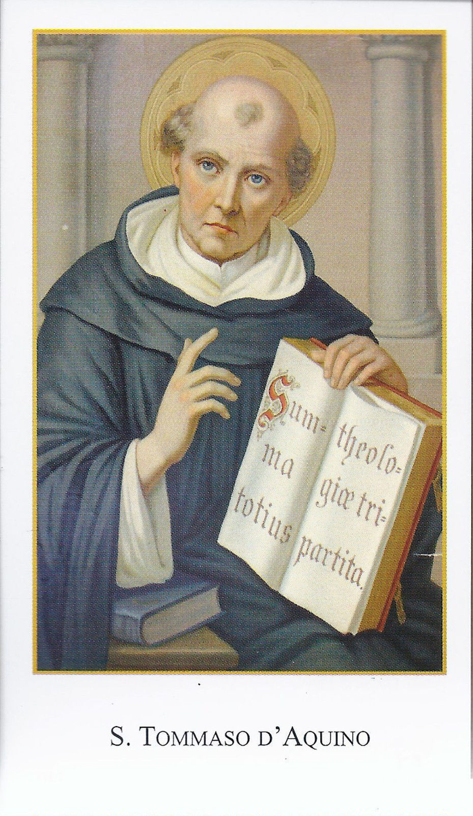S. TOMMASO D'AQUINO - SANTINO - AS013-343 - Ed. Paco