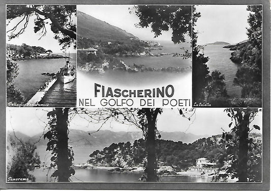 FIASCHERINO - QUATTRO VEDUTE - V1955