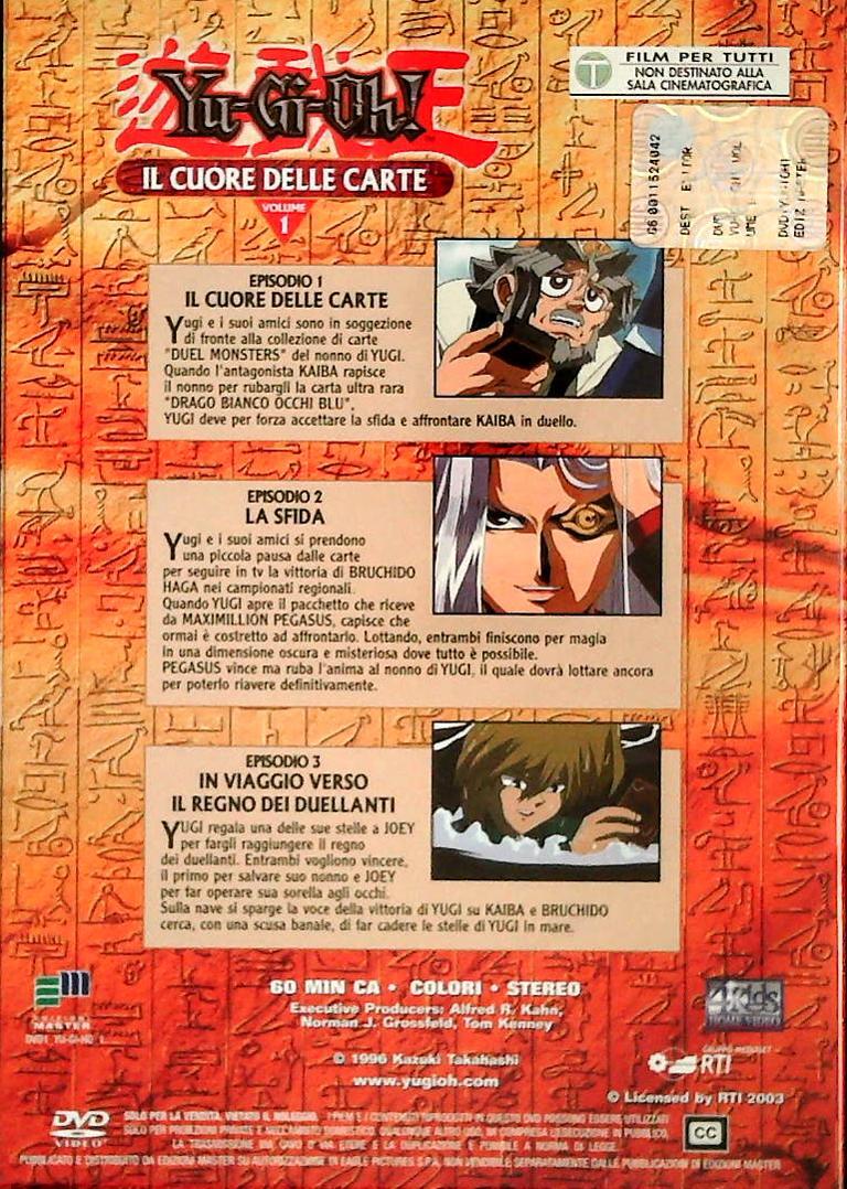 YU-GI-OH - IL CUORE DELLE CARTE - DVD
