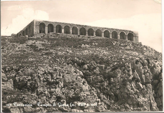 TERRACINA - TEMPIO DI GIOVE - V1967