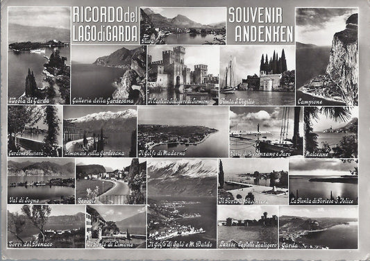 LAGO DI GARDA - RICORDO - SUOVENIR - ANDENKEN - VEDUTINE - N