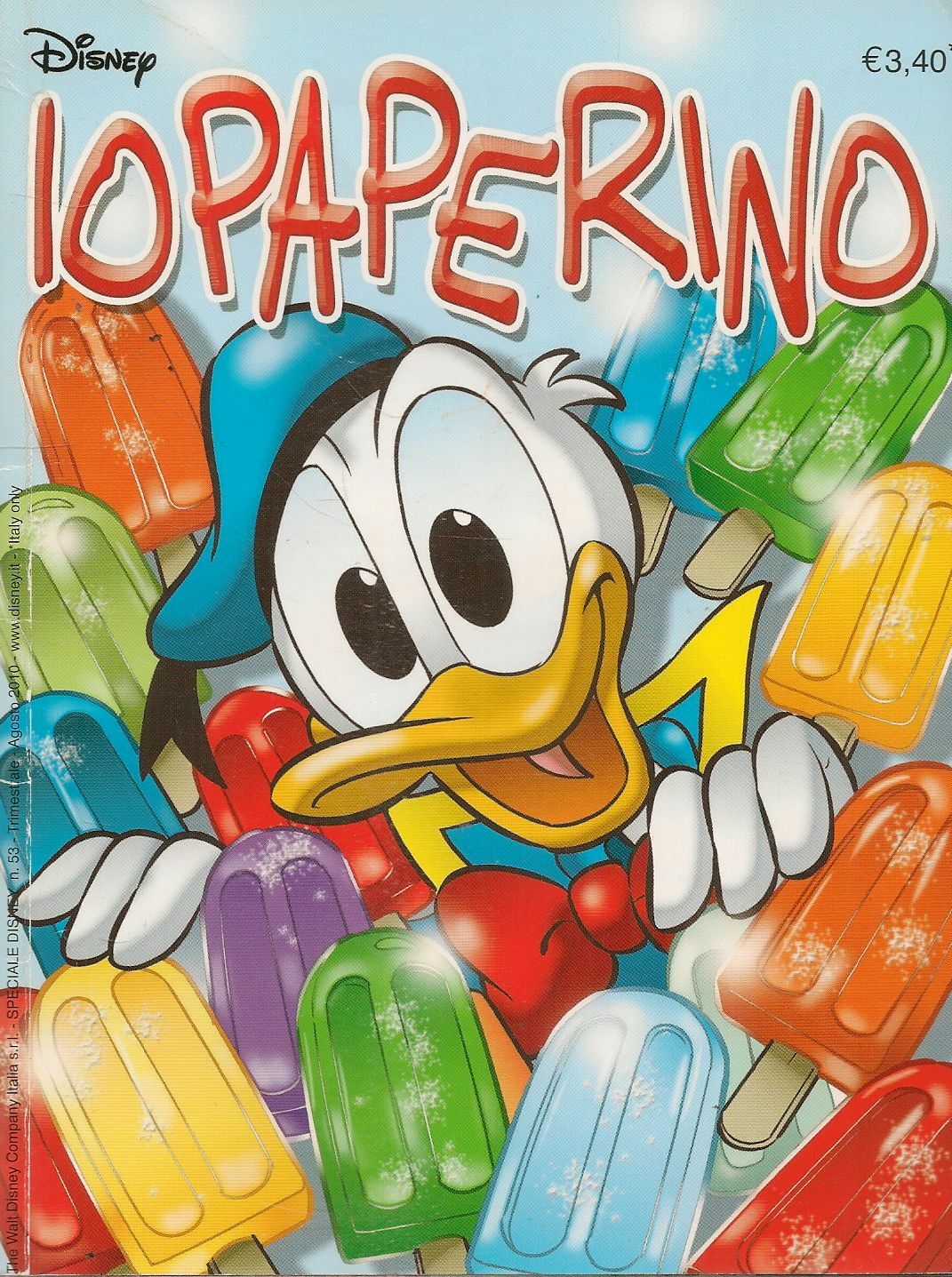 IO PAPERINO - SPECIALE DISNEY N. 53 - AGOSTO 2010