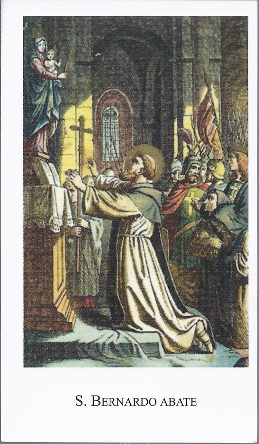 S. BERNARDO ABATE - SANTINO - AS014-019 - Ed. Paco