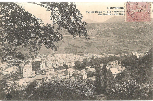 L'AUVERGNE - PUY DE DOME - PANORAMA - V1907