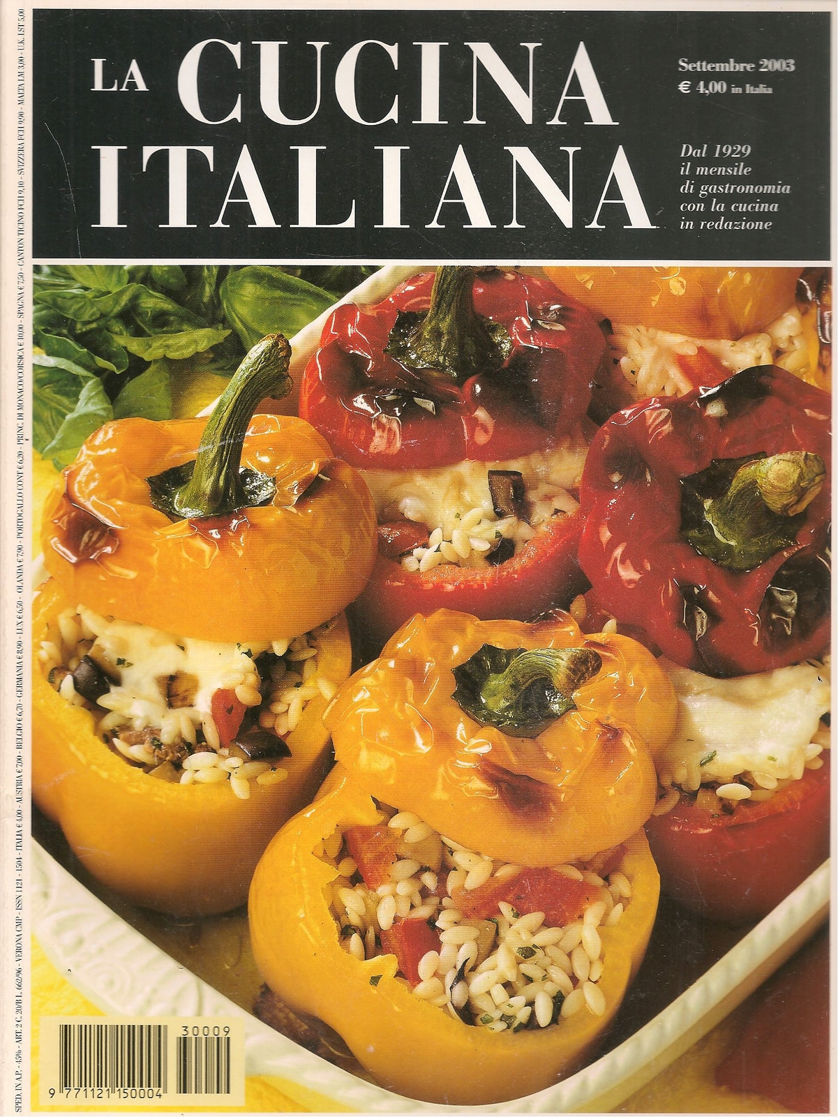 LA CUCINA ITALIANA - SETTEMBRE 2003