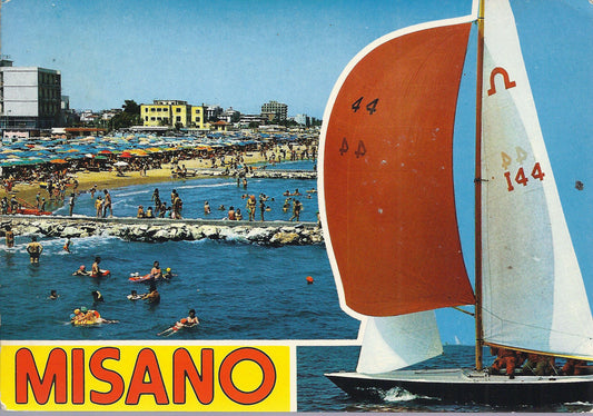 MISANO - LA SPIAGGIA - V 1979 - FG
