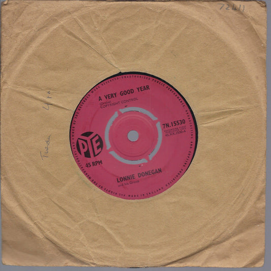 VERY GOOD YEAR - RISE UP -- LONNIE DONEGAN