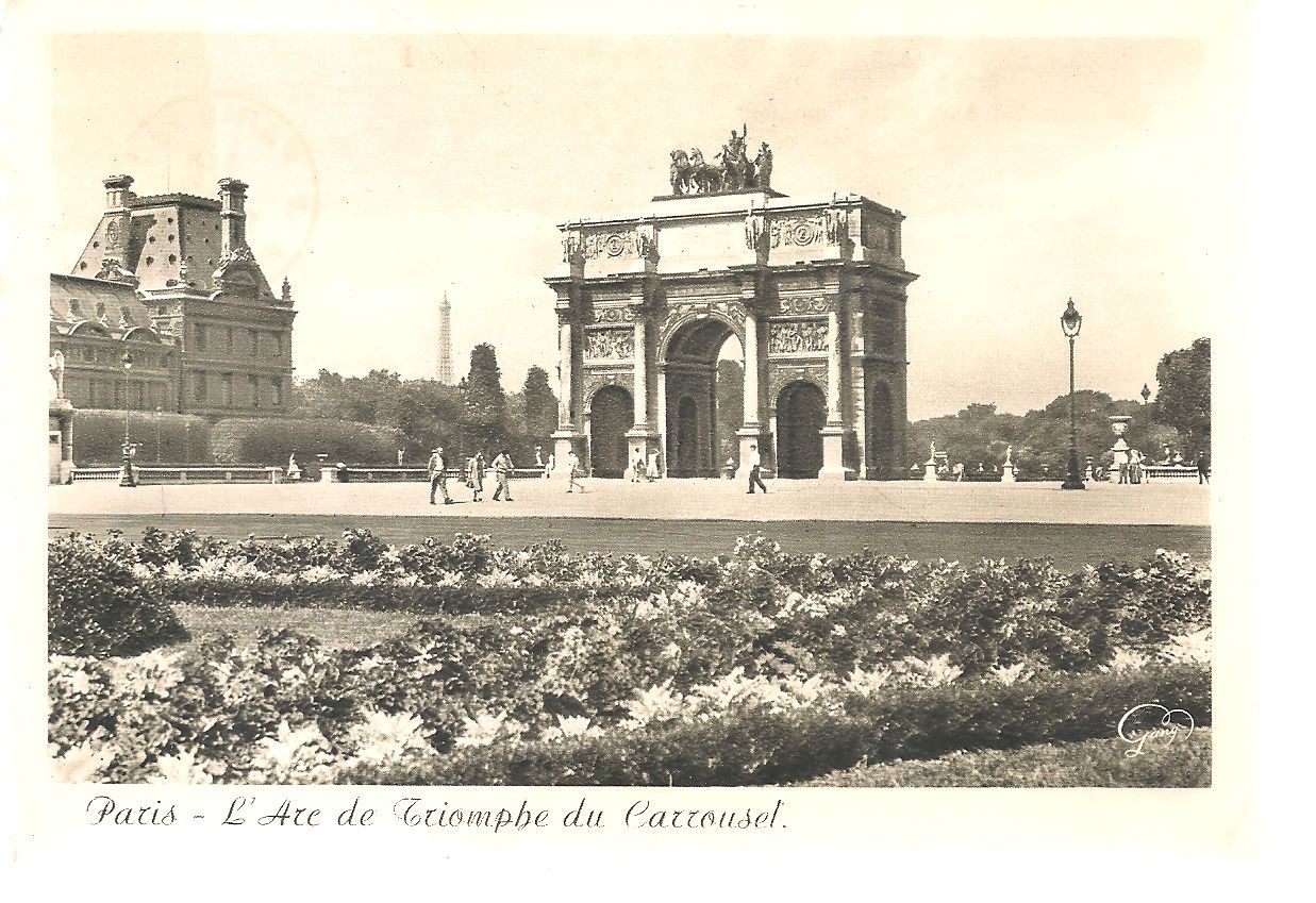 PARIGI/PARIS - L'ARC DU TRIOMPHE DU CARROUSEL - V1957