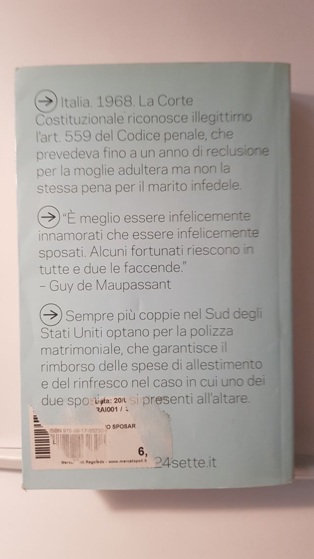 SCUSA MA TI VOGLIO SPOSARE - FEDERICO MOCCIA - RIZZOLI 2009