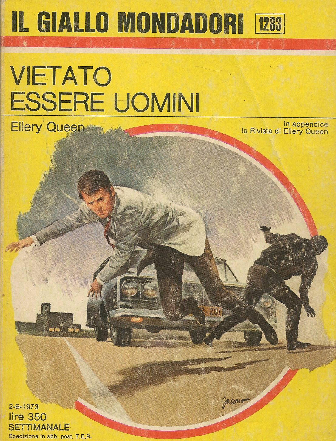 VIETATO ESSERE UOMINI - ELLERY QUEEN - IL GIALLO MONDADORI N. 1283