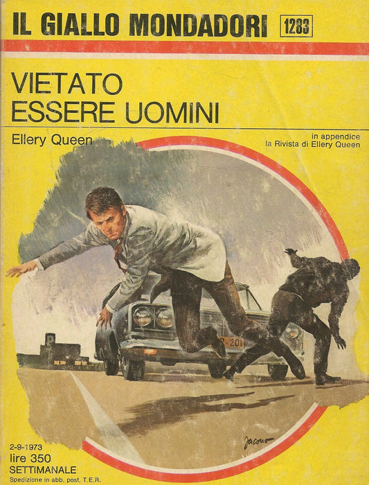 VIETATO ESSERE UOMINI - ELLERY QUEEN - IL GIALLO MONDADORI N. 1283
