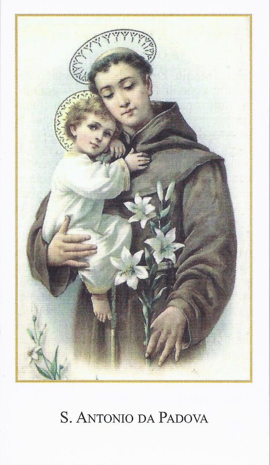 S. ANTONIO DI PADOVA - SANTINO - AS013-236 - Ed. Paco