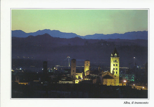 ALBA - CUNEO - IL TRAMONTO - NV