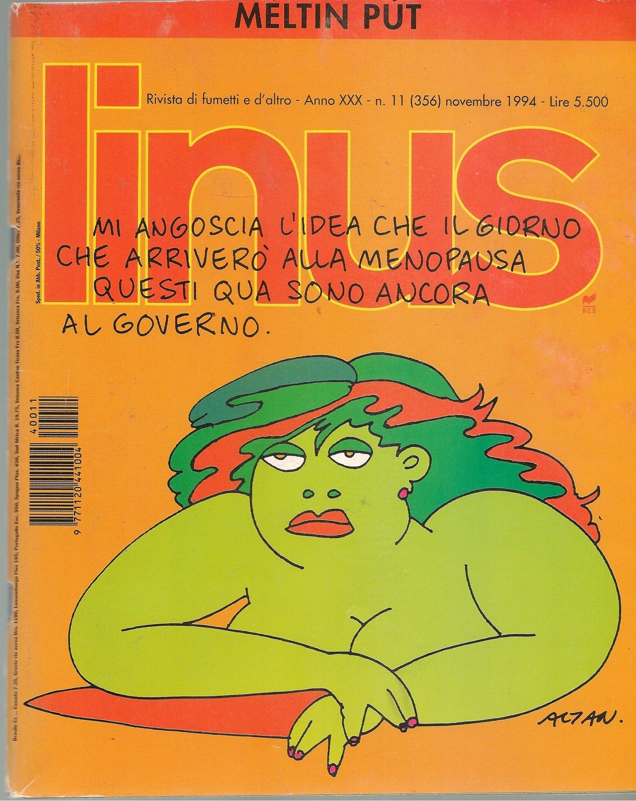 LINUS N. 11 NOVEMBRE 1994