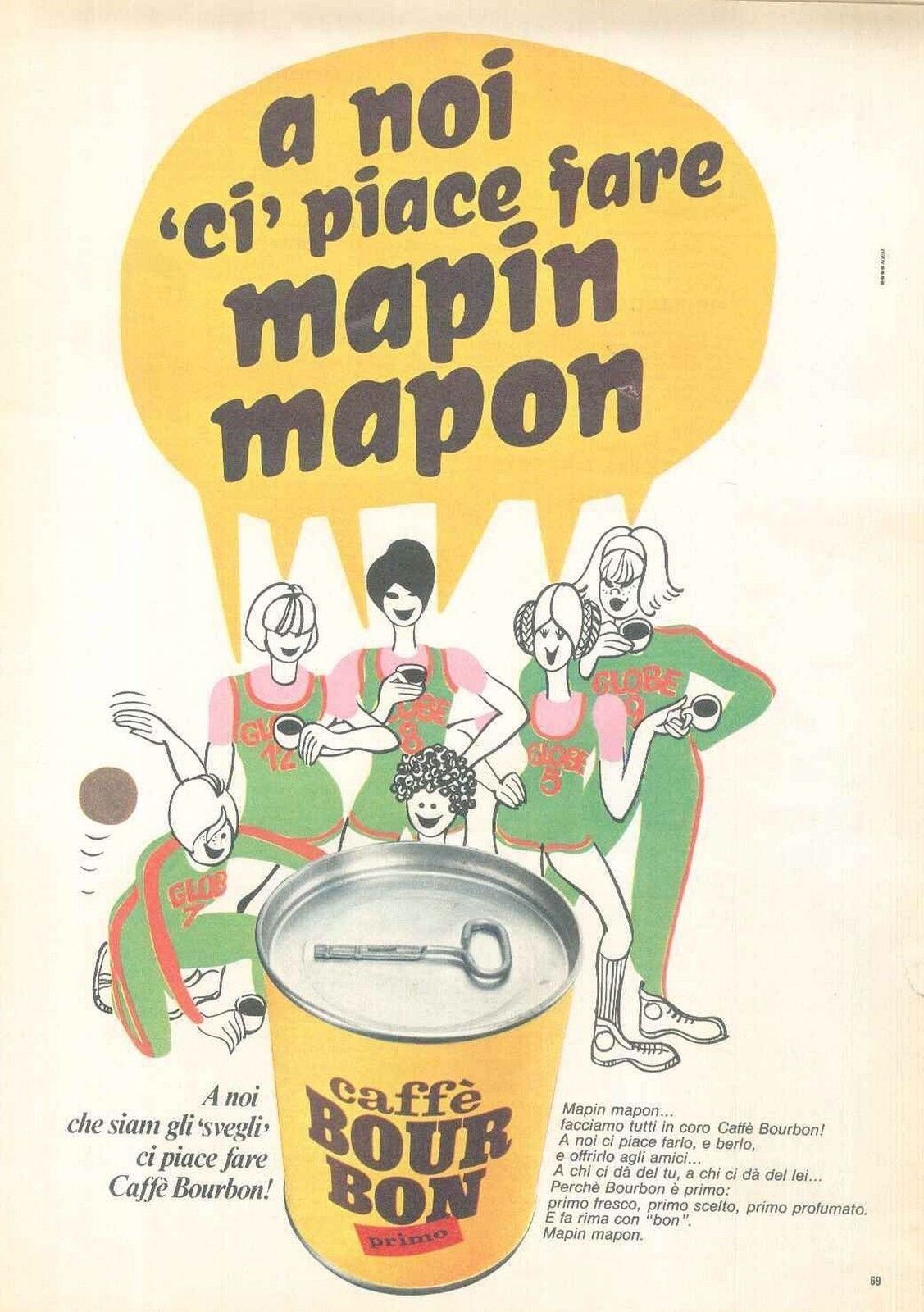 CAFFE' BOUR BON PRIMO- ADVERSITING -