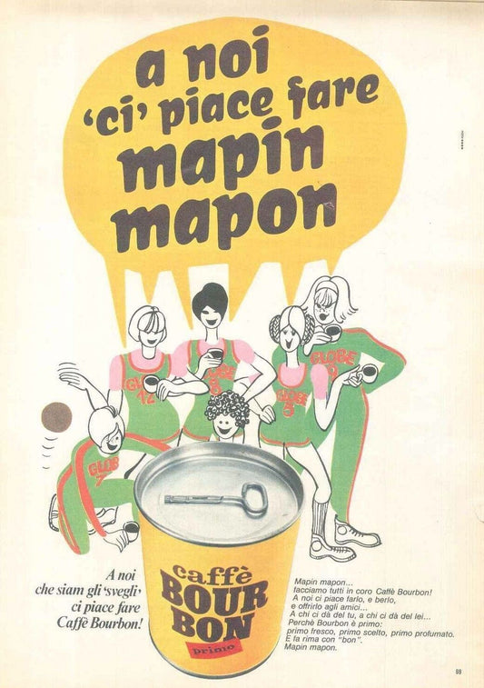 CAFFE' BOUR BON PRIMO- ADVERSITING -