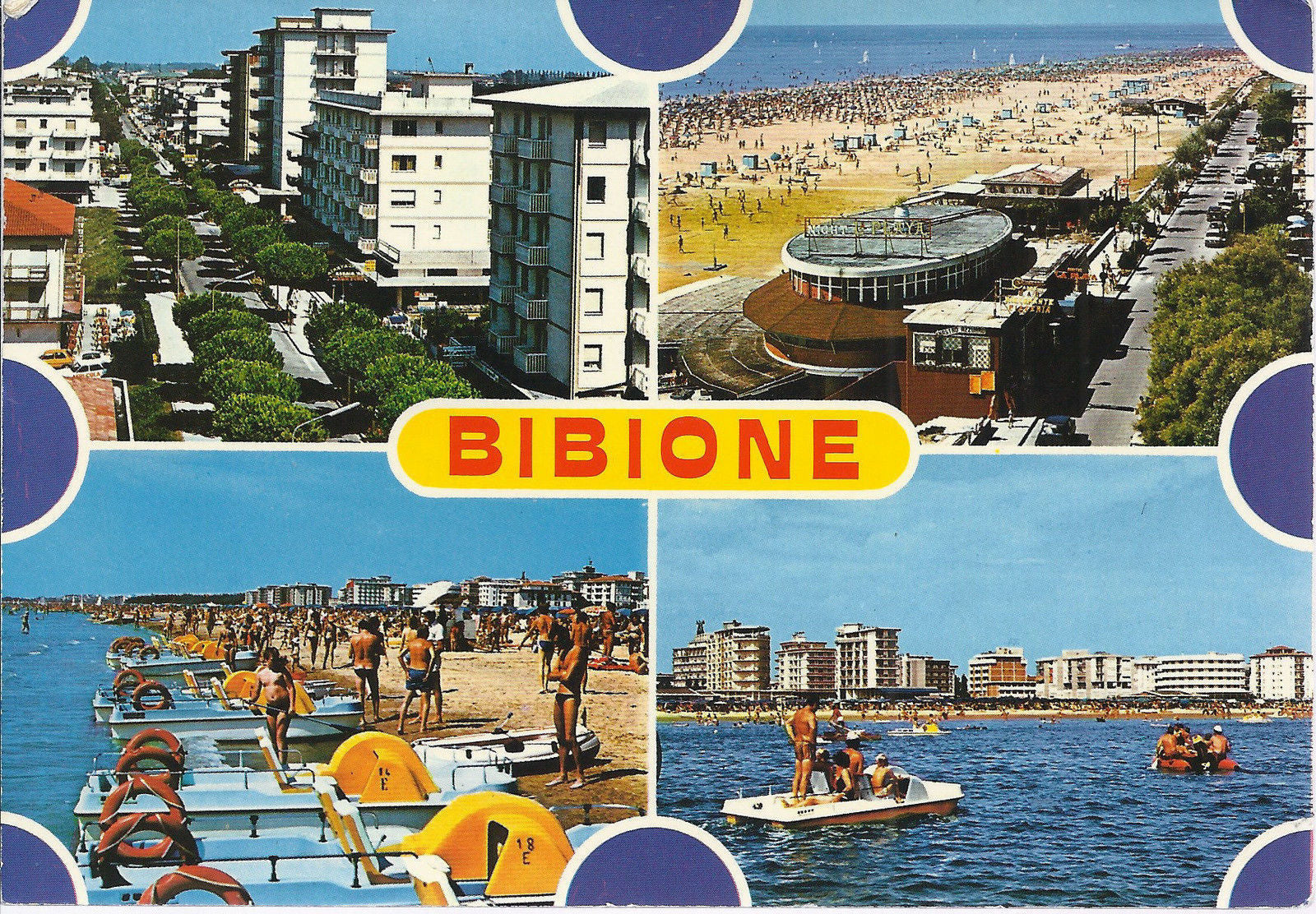 BIBIONE - 4 VEDUTE - VIB SD - FG