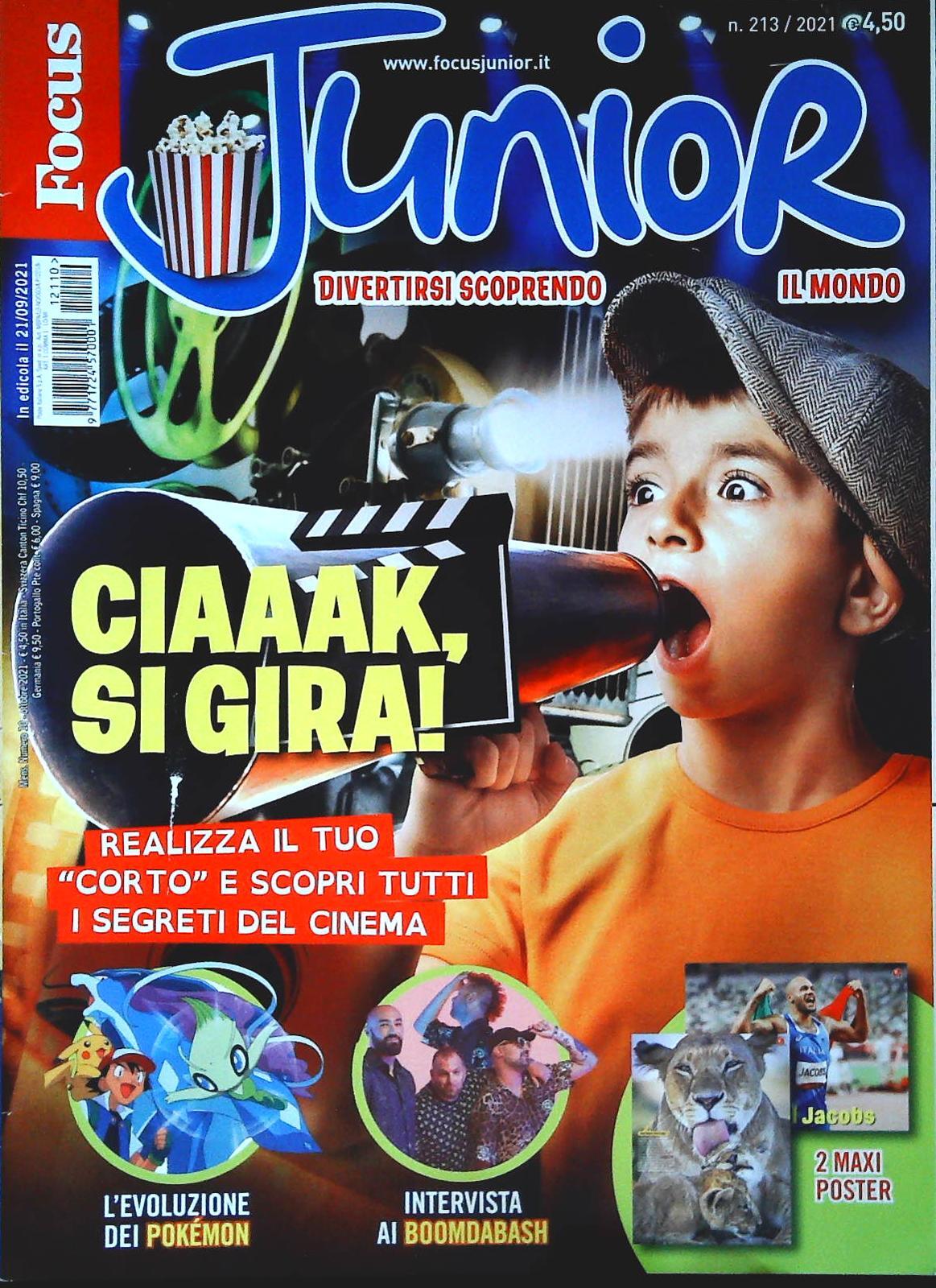 FOCUS JUNIOR N. 213 - CIAAK SI GIRA - OUTLET DEL LIBRO