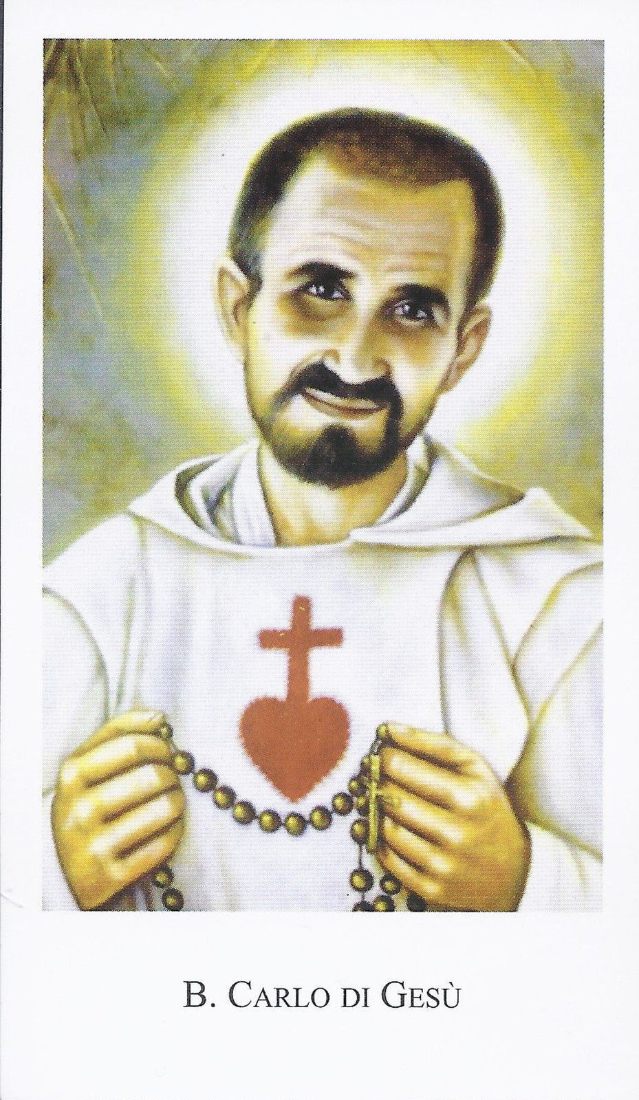 BEATO CARLO DI GESU' - SANTINO - AS013-212 - Ed. Paco