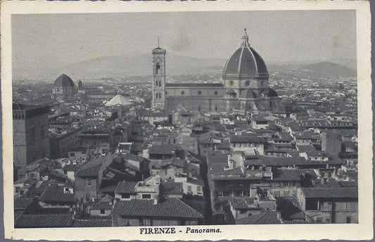 FIRENZE - PANORAMA - V1940