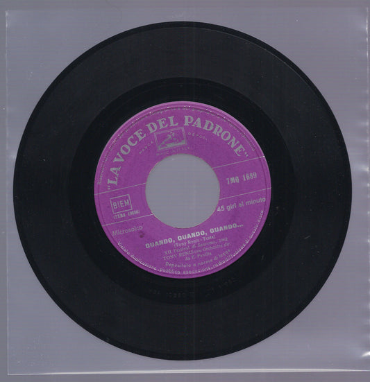 QUANDO, QUANDO, QUANDO... - BLU == TONY RENIS  -  Sanremo 1962