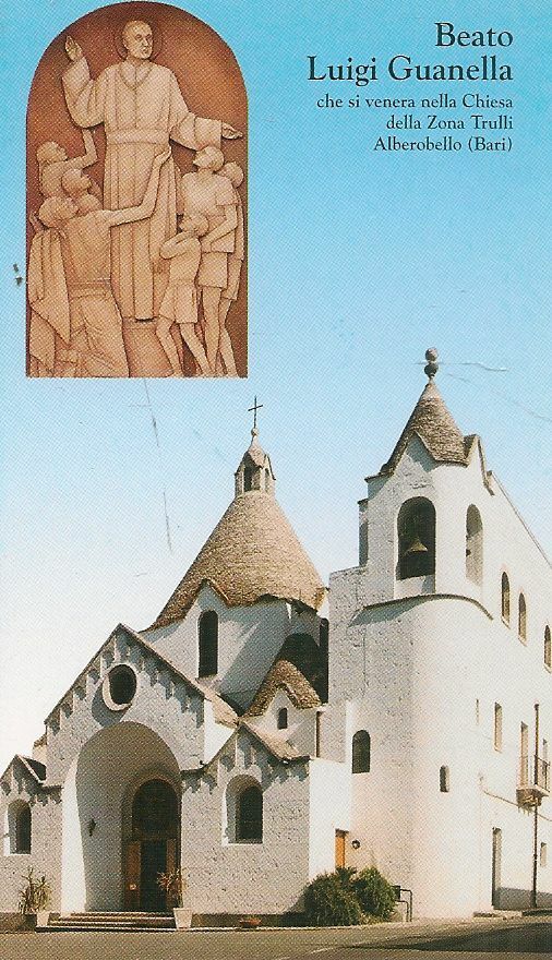 BEATO LUIGI GUANELLA - PARROCCHIA SANT'ANTONIO ALBEROBELLO - HOLY CARD