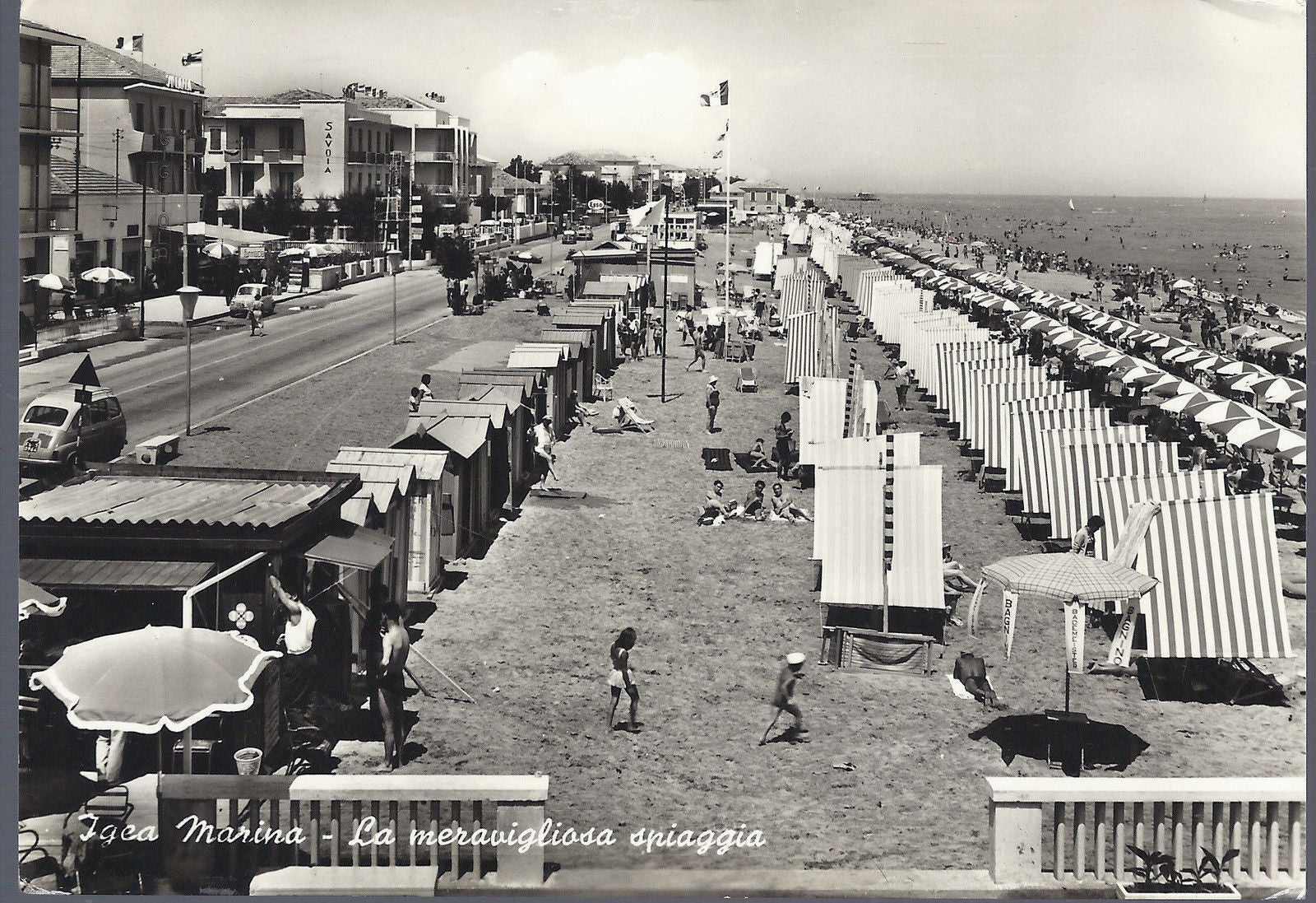 IGEA MARINA - LA MERAVIGLIOSA SPIAGGIA - V 1963 - FG