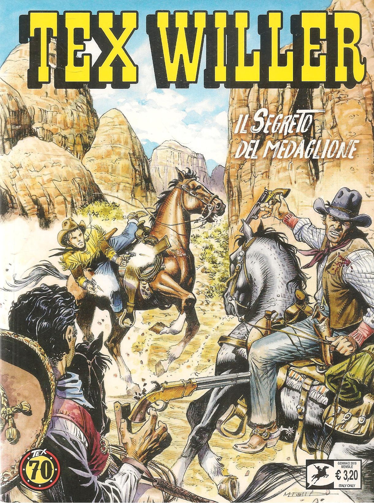 TEX WILLER N. 3 - IL SEGRETO DEL MEDAGLIONE
